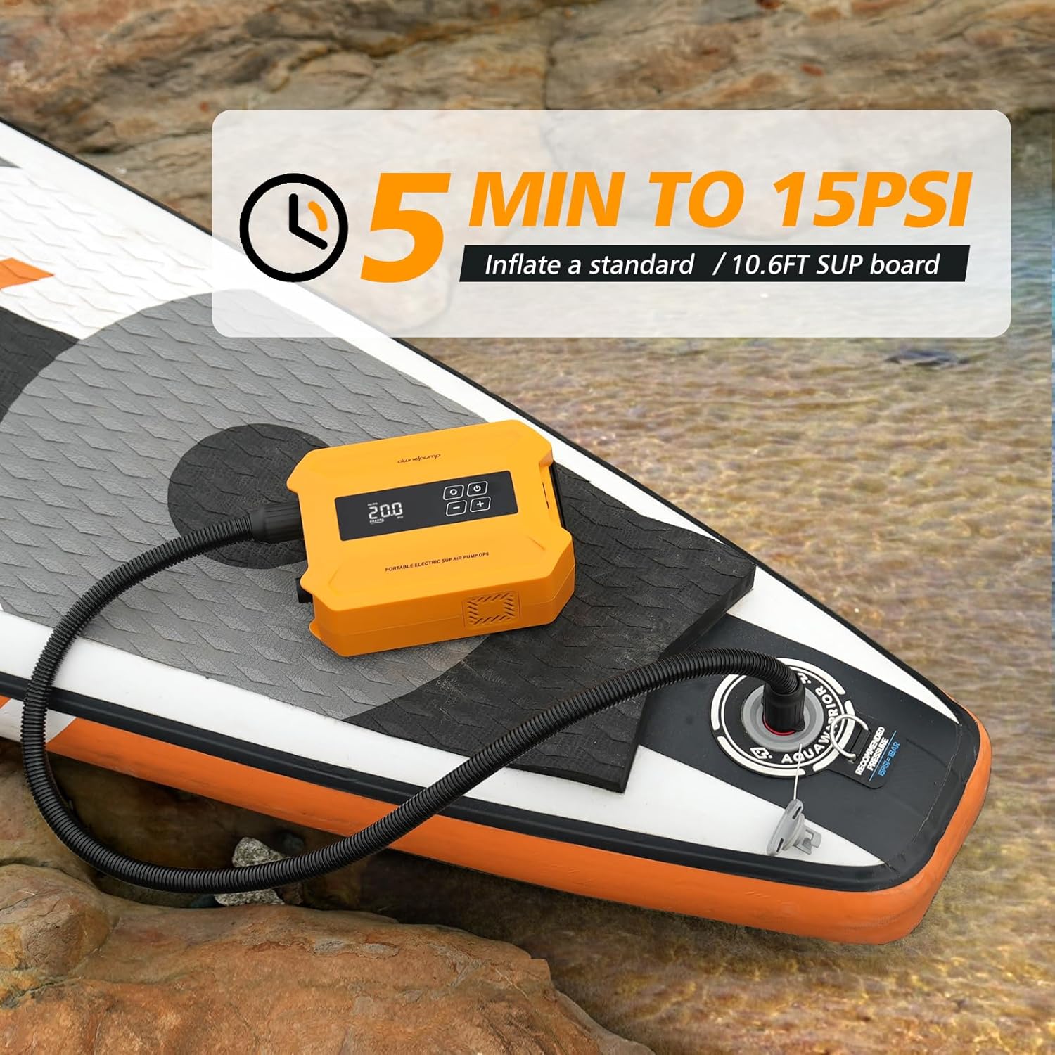 DWND PUMP - DP6 battery-powered electric pump