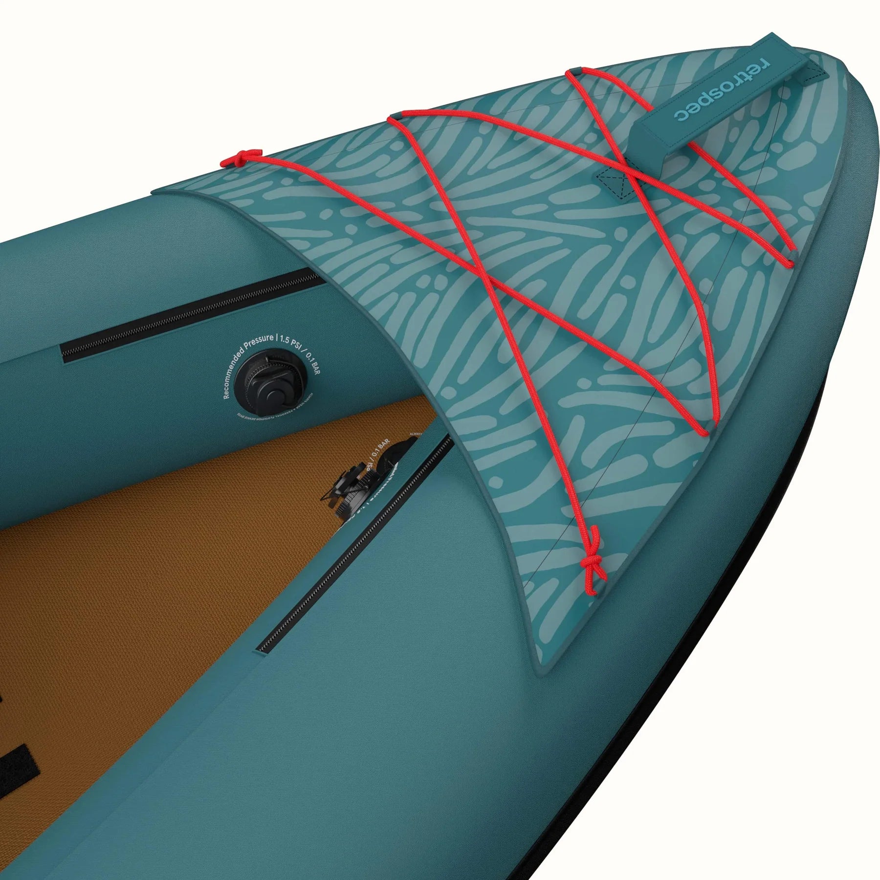 RETROSPEC - Coaster Kayak gonflable simple