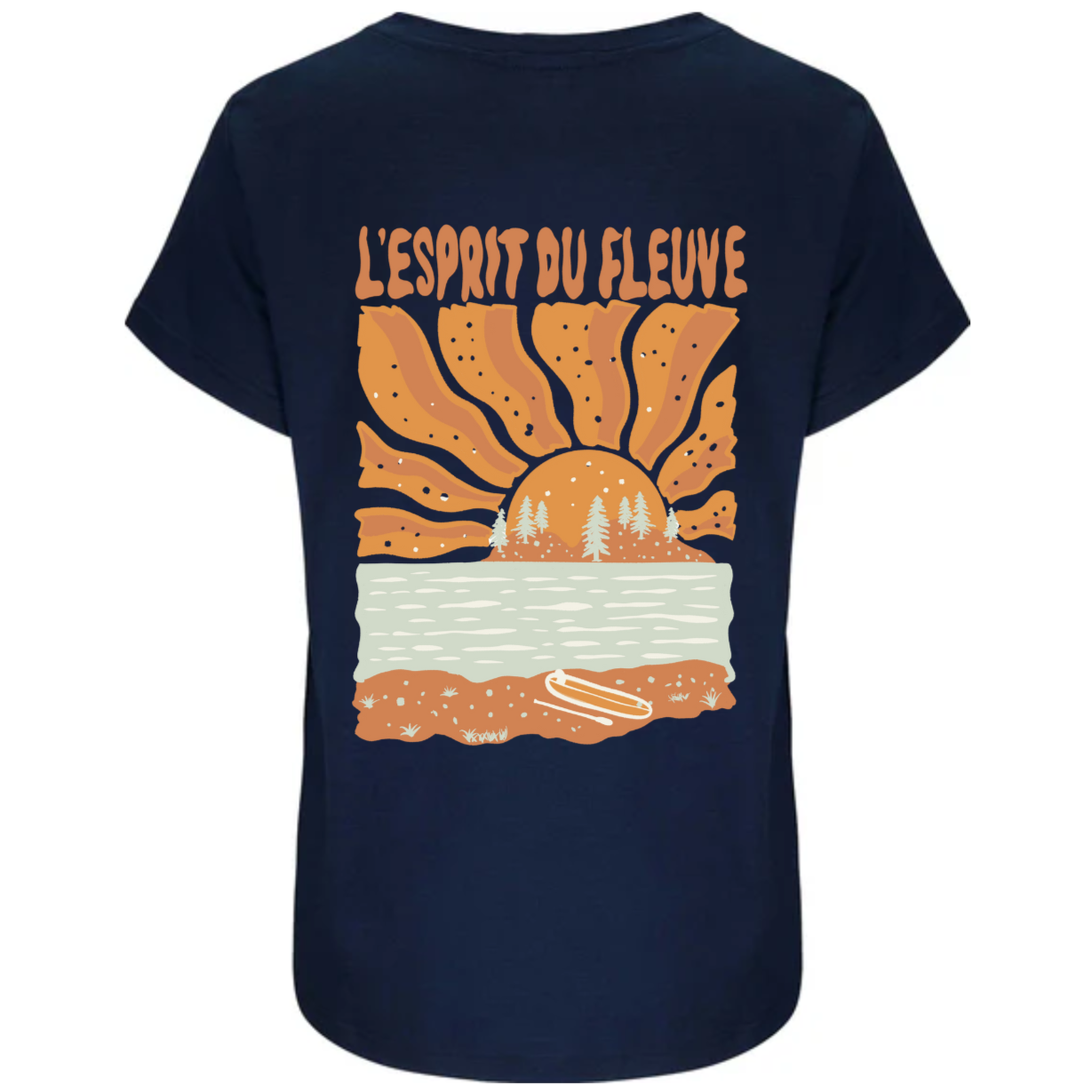 Bamboo SUP MTL T-Shirt made in Canada - Unisex - Small printing defect