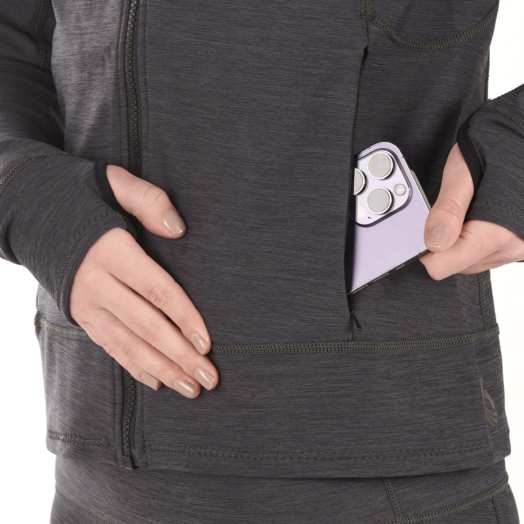 LEVEL SIX - Hoodie néoprène femme Sombrio