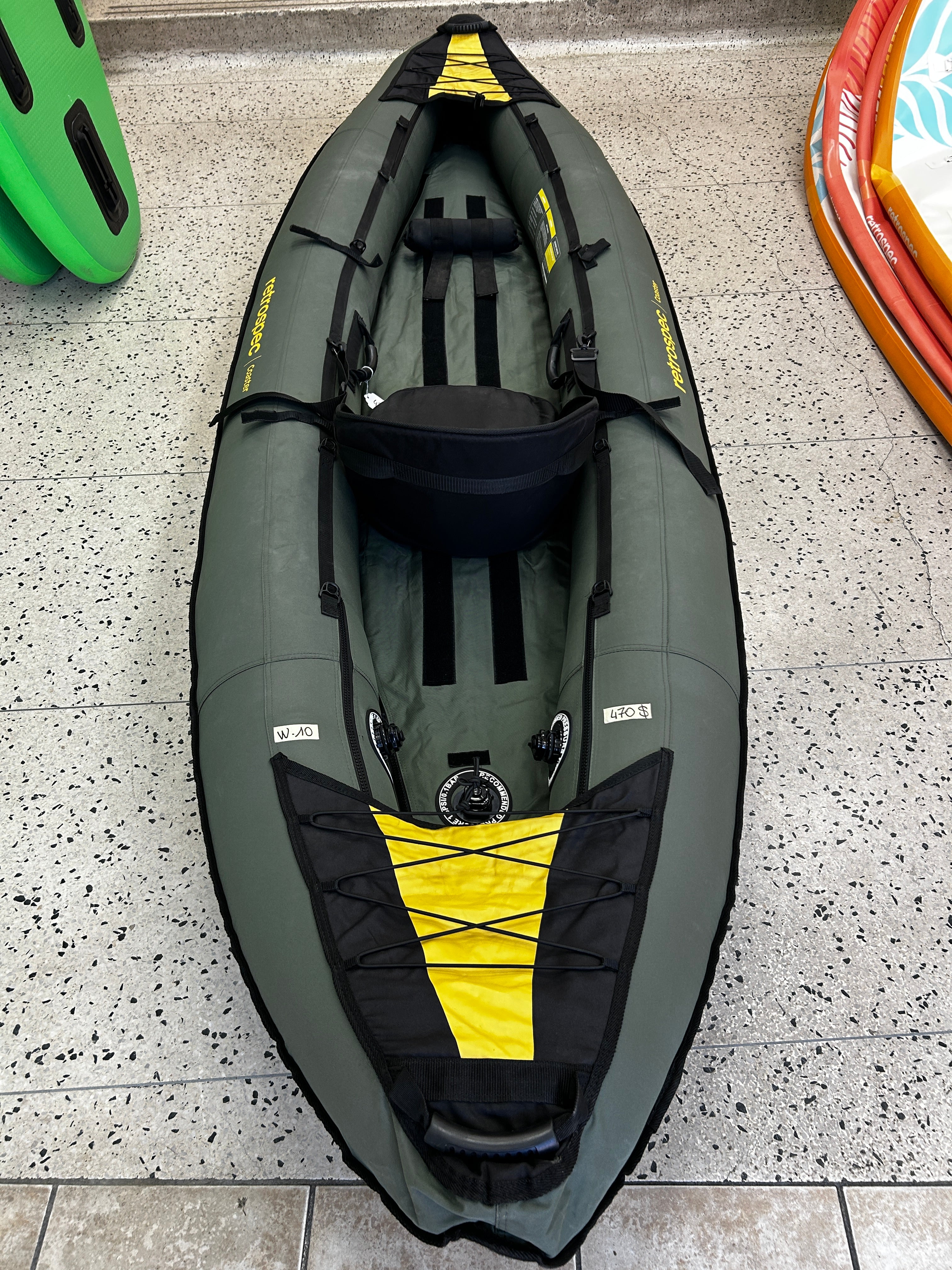 RETROSPEC - USED Single Inflatable Coaster Kayak