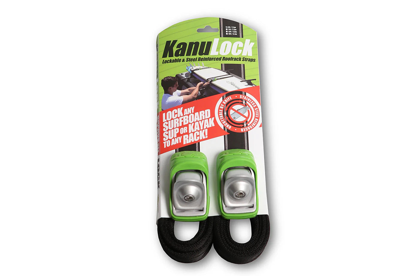 KANULOCK - Lockable Straps for the car