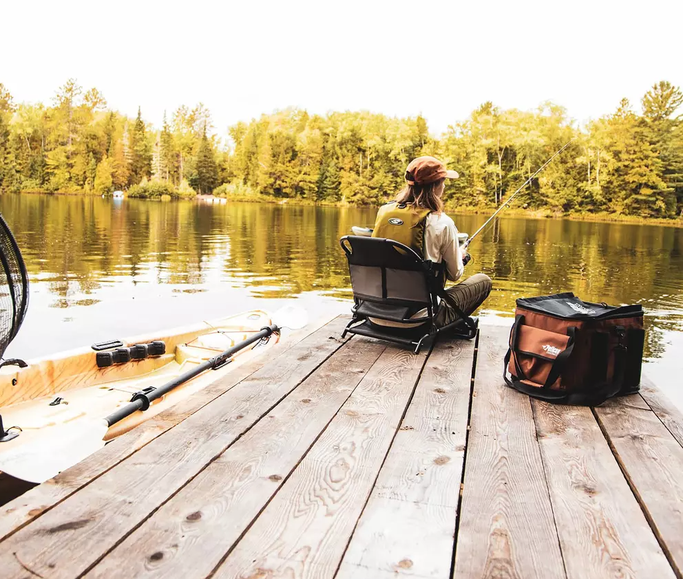 PELICAN - Ergocoast folding seat for board and kayak