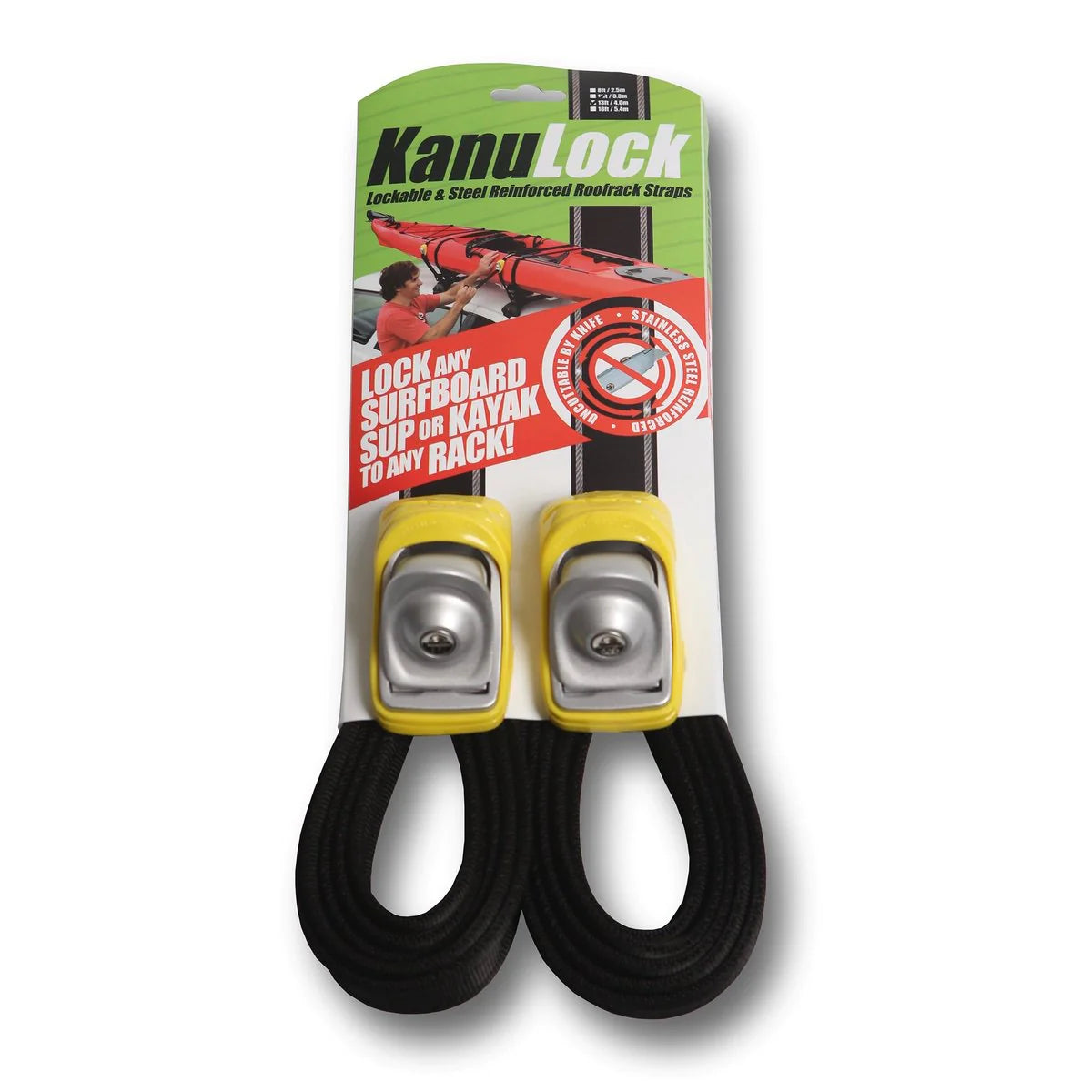 KANULOCK - Lockable Straps for the car