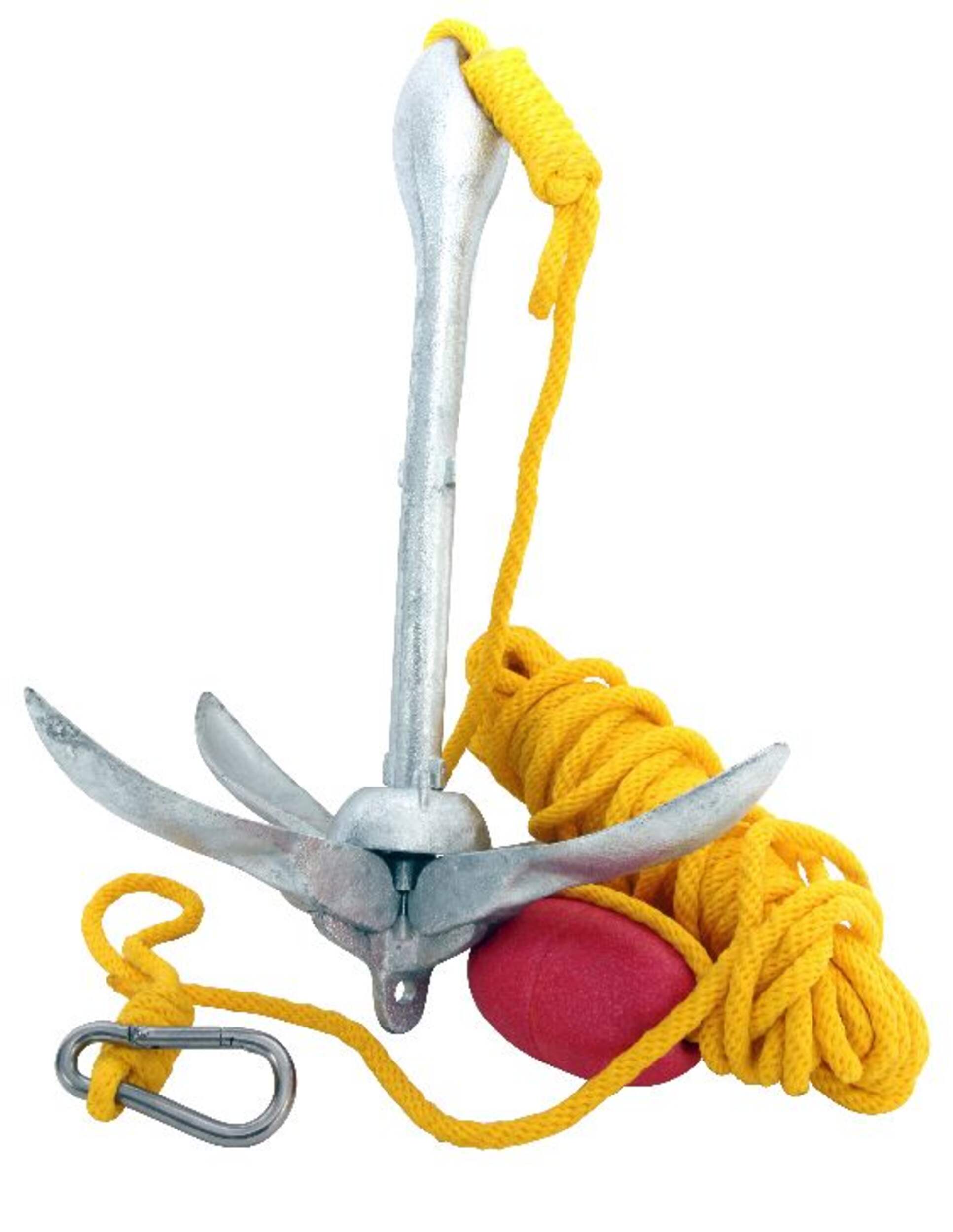 Fox 40 Folding Boating Anchor Kit, 3-pc 5.5-lb