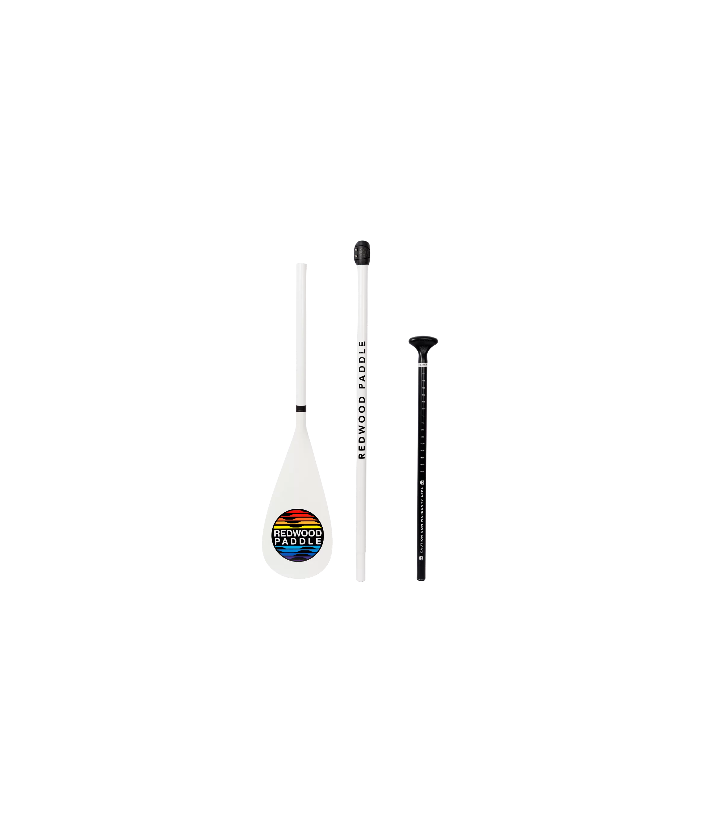 REDWOOD PADDLE – 3-piece aluminum paddle