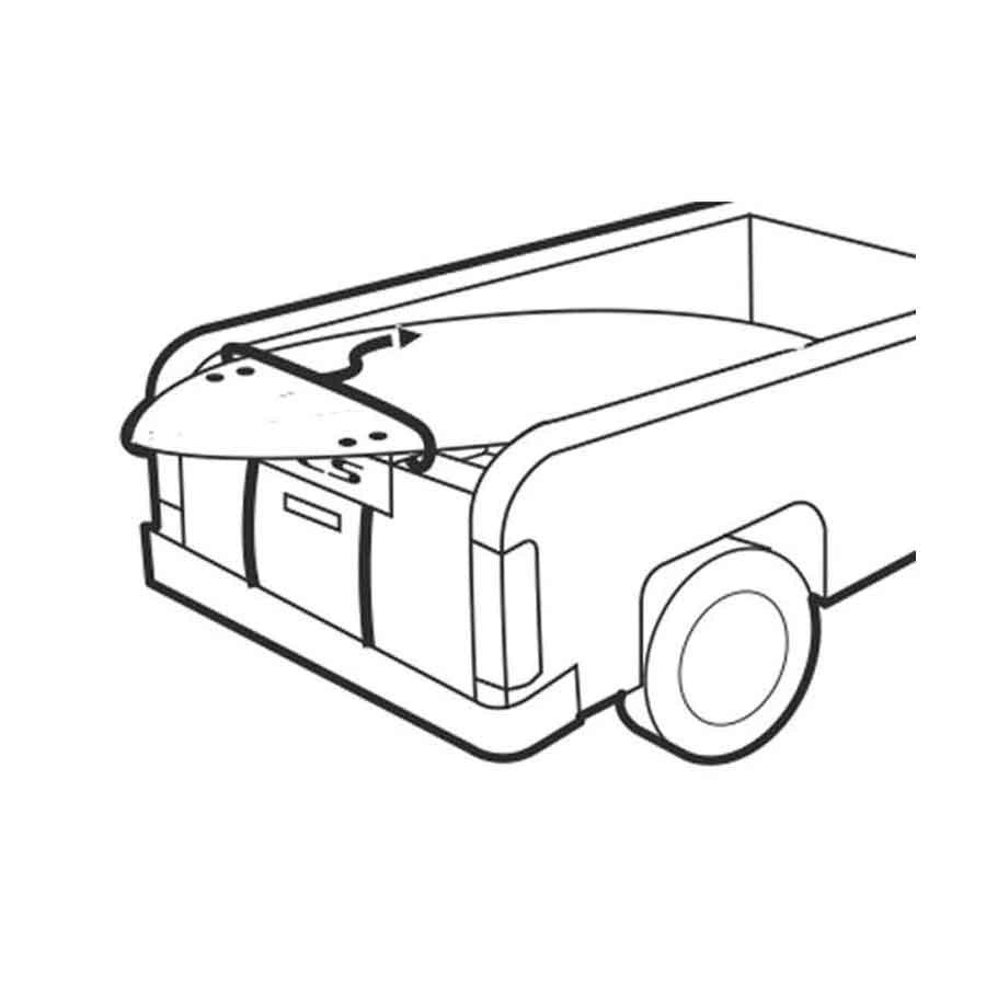 FCS Cam Lock Tail Gate Pad - Strap pour Pick-up - {{ SUP Montreal }}