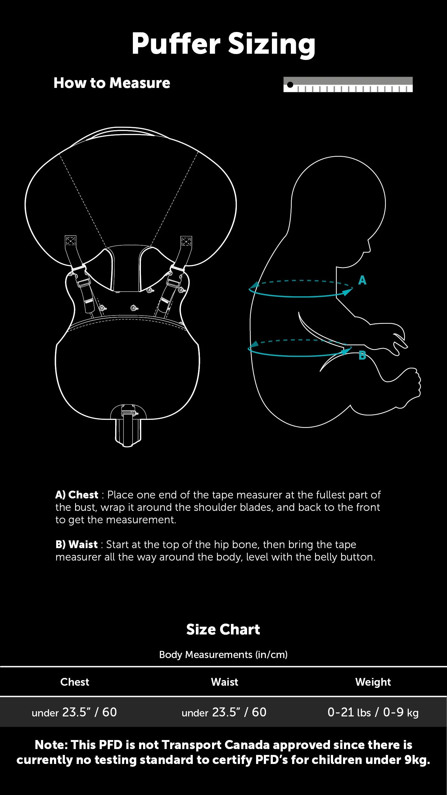 Level Six - Puffer veste de flottaison pour bébé - {{ SUP Montreal }}