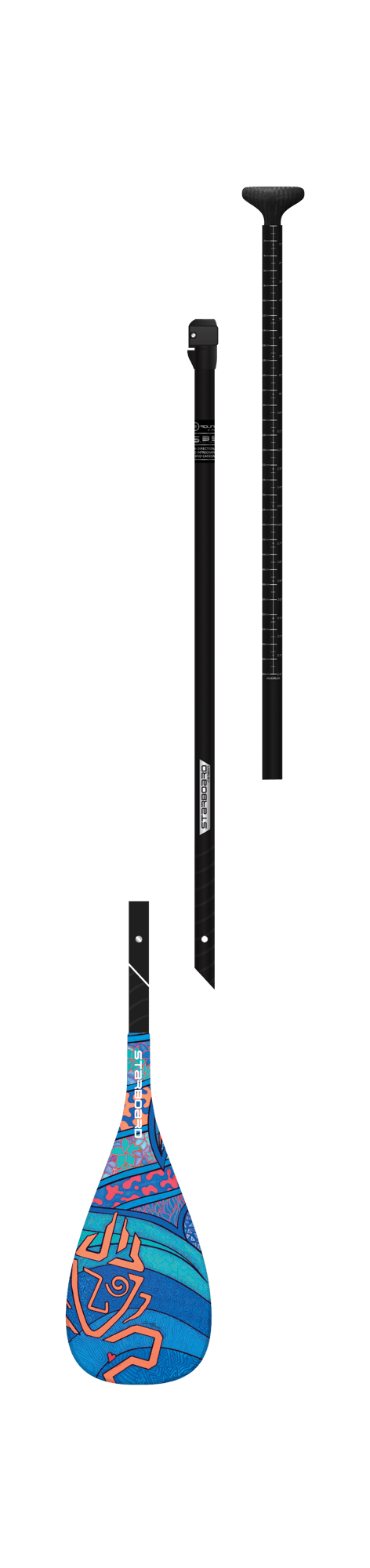 Starboard Enduro Tiki Tech Carbon 3pcs 2022 - {{ SUP Montreal }}