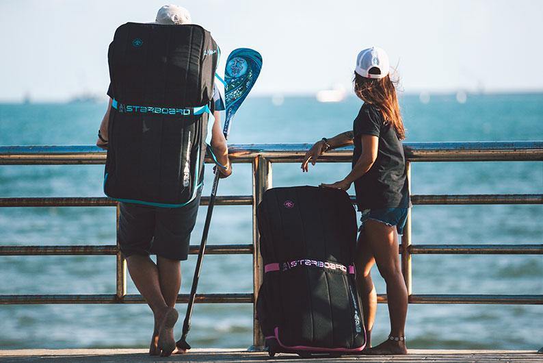 Starboard - Touring Gonflable Deluxe Double Chamber - {{ SUP Montreal }}