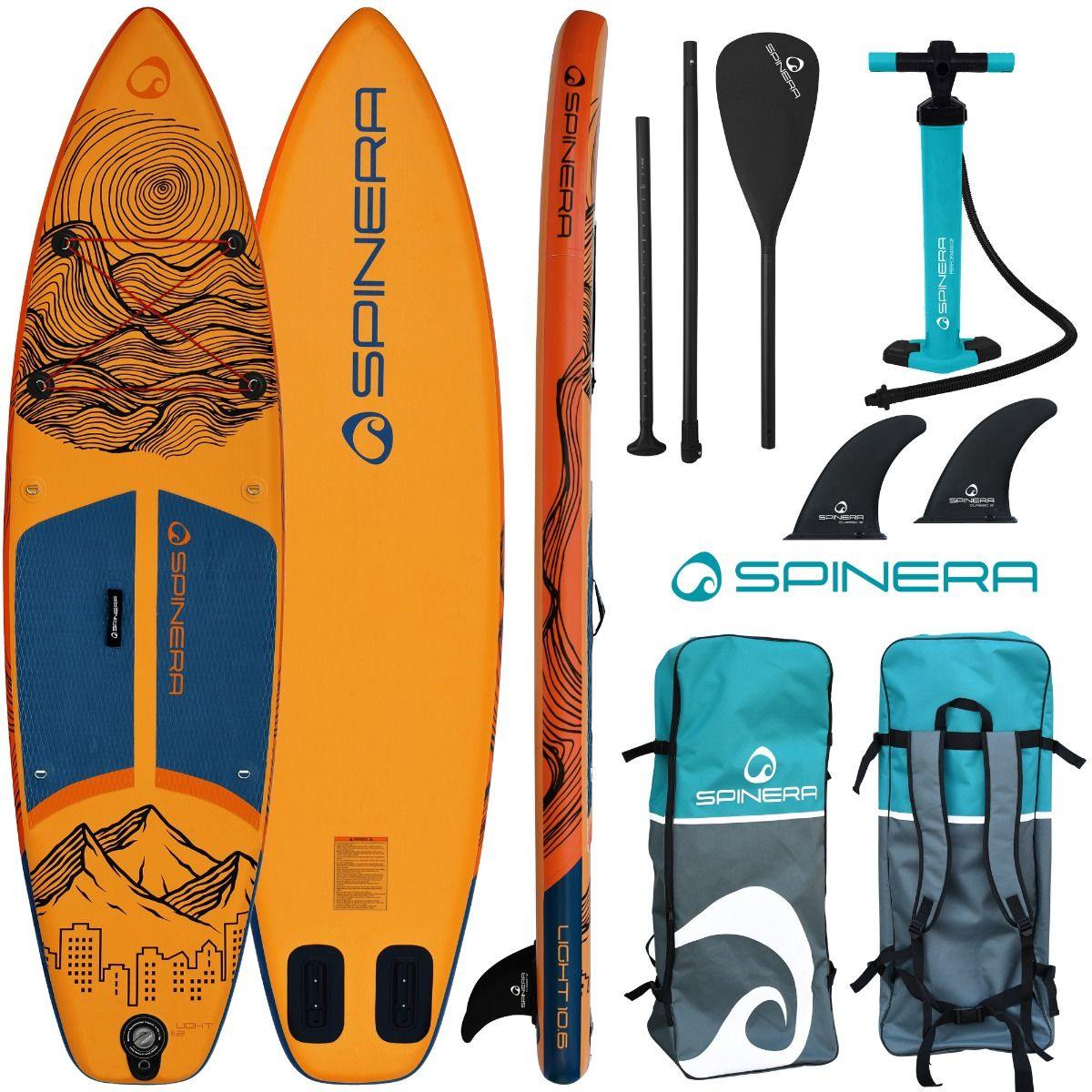 SPINERA - Light 10'6 et 11'2 OPTION KAYAK - {{ SUP Montreal }}