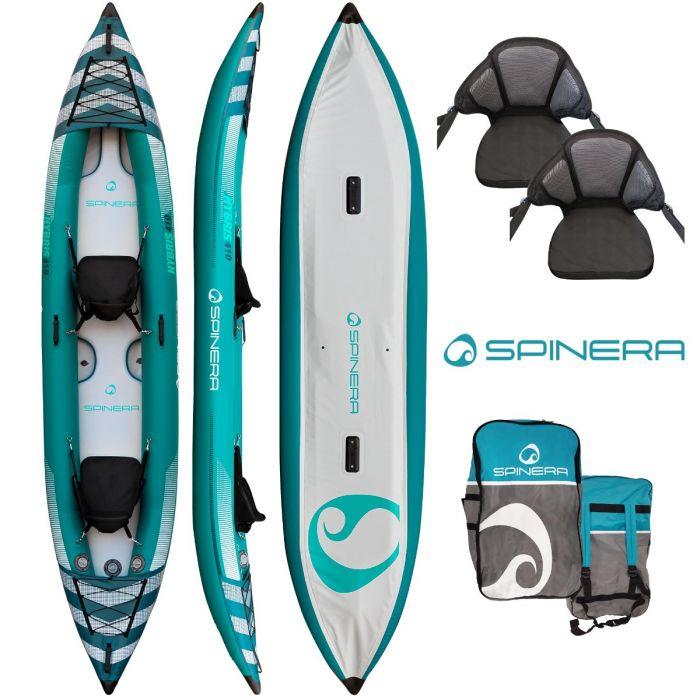 SPINERA - Kayak Gonflable Double Hybris 410 - {{ SUP Montreal }}