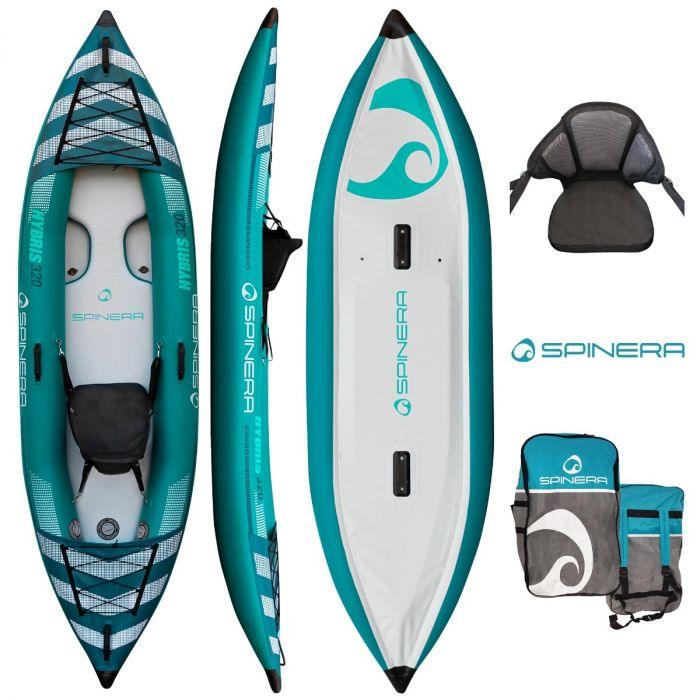 SPINERA - Kayak Gonflable Simple Hybris 320 - {{ SUP Montreal }}