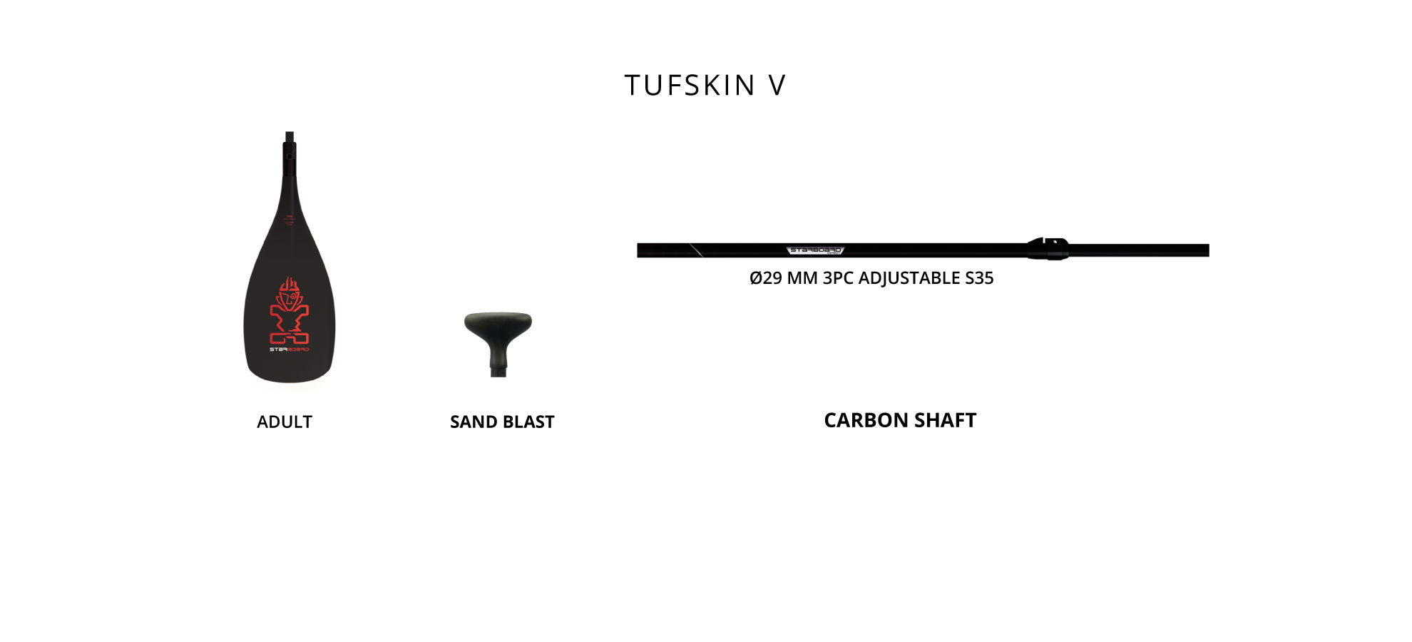 STARBOARD - Lima Tufskin V Carbon 3pcs