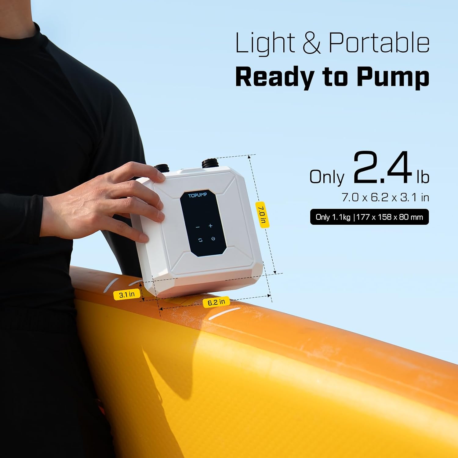 TOPUMP - D28PRO Pompe électrique à batterie