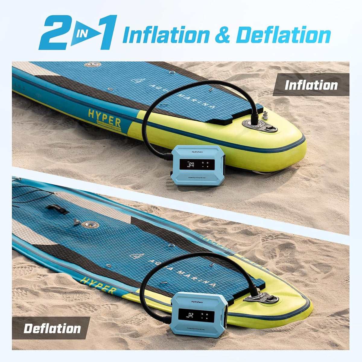 HYDROHERO - H2O MAX pompe électrique sur batterie