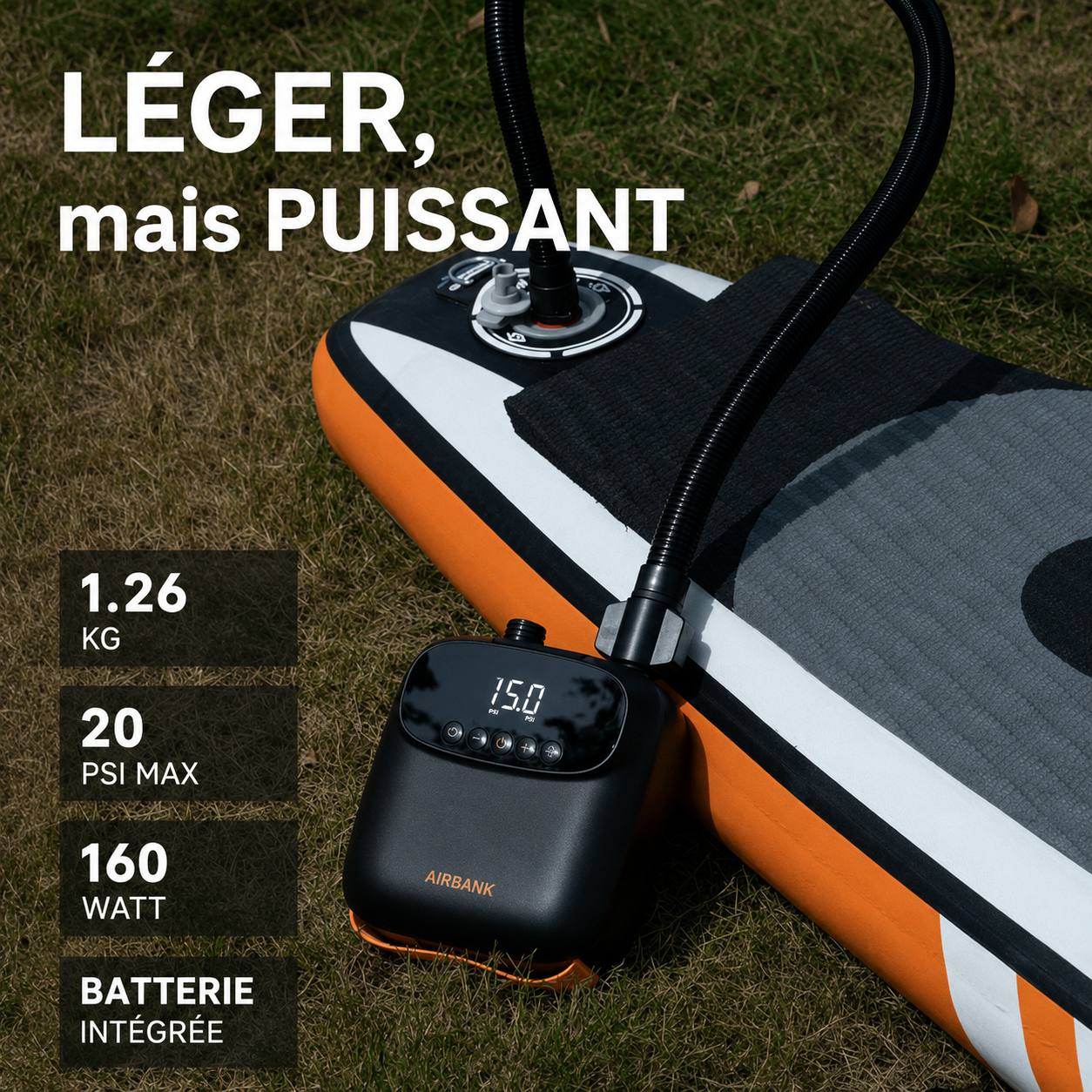 AIRBANK- Puffer Pro Rechargeable Pump
