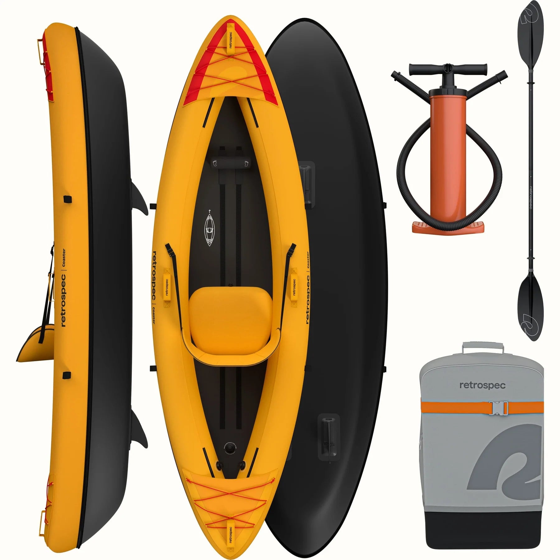 RETROSPEC - Coaster Single Inflatable Kayak