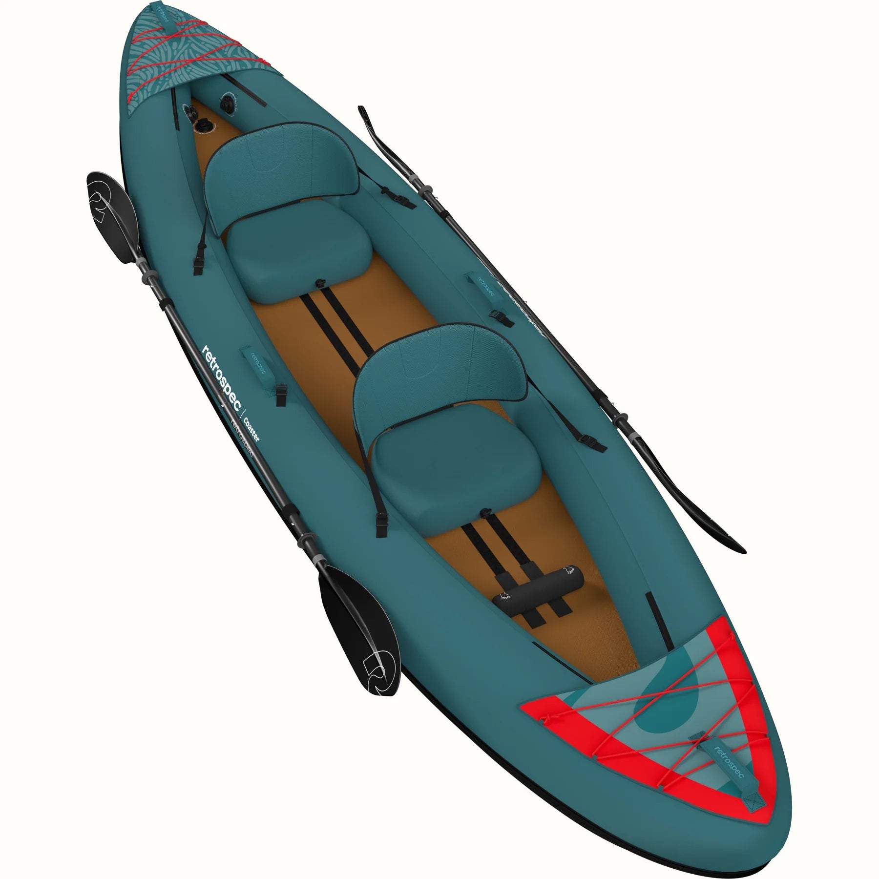 RETROSPEC - Coaster Kayak gonflable double