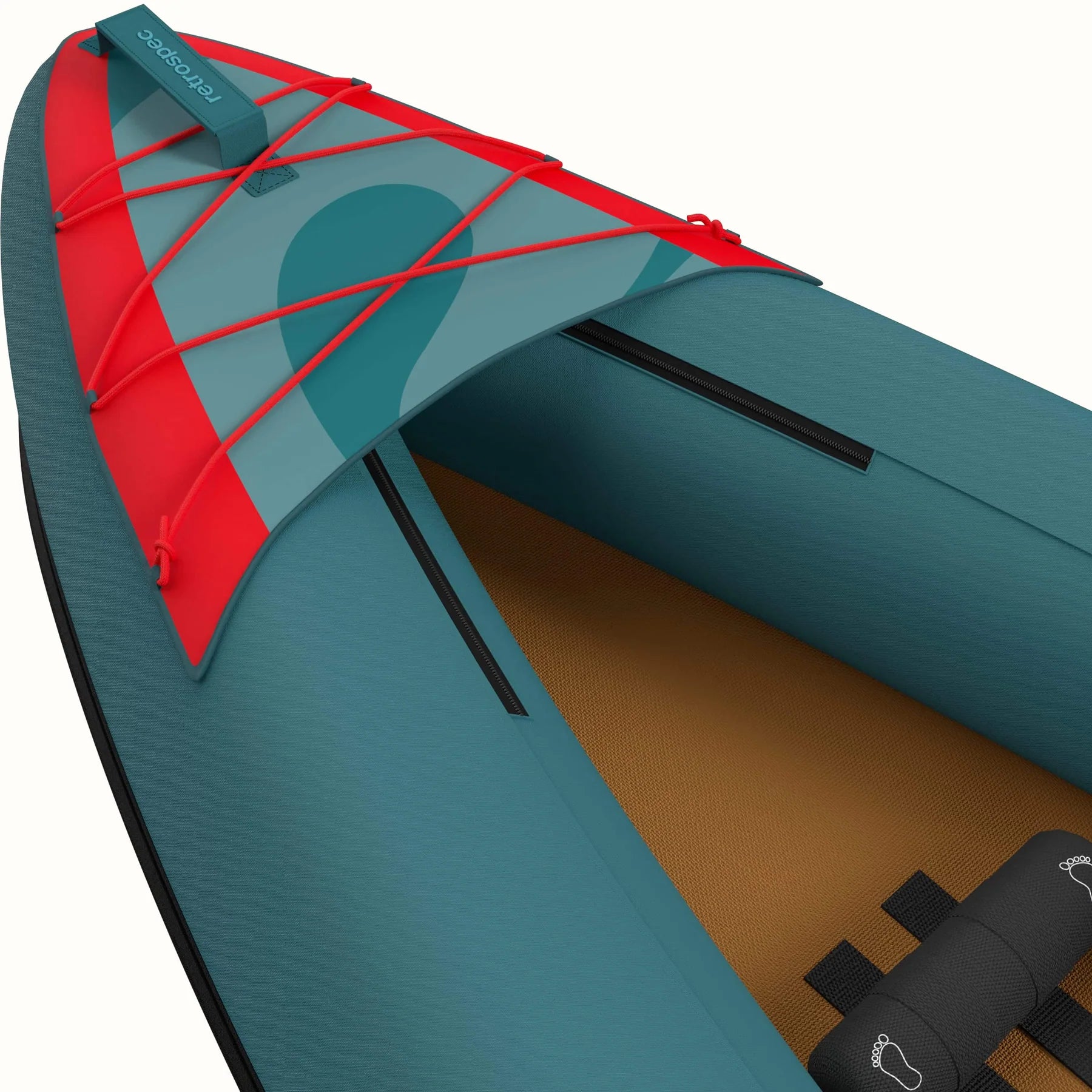 RETROSPEC - Coaster Kayak gonflable double