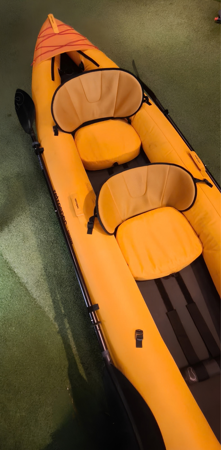 RETROSPEC - Coaster Kayak gonflable double usagé