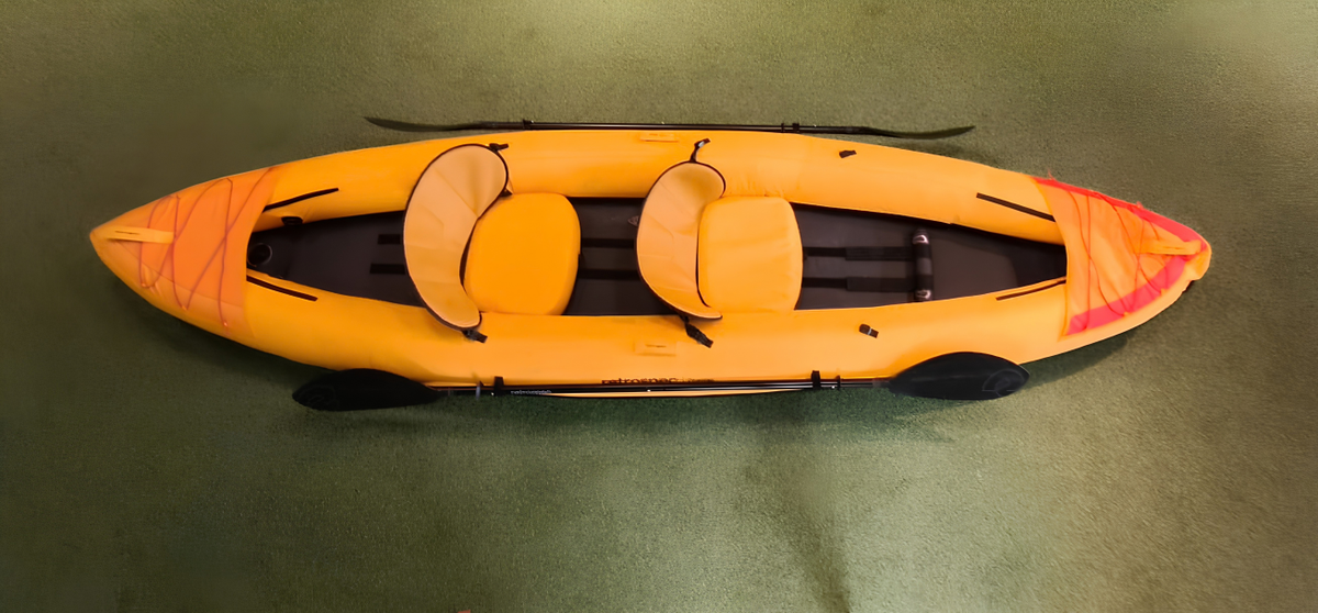 RETROSPEC - Coaster Kayak gonflable double usagé