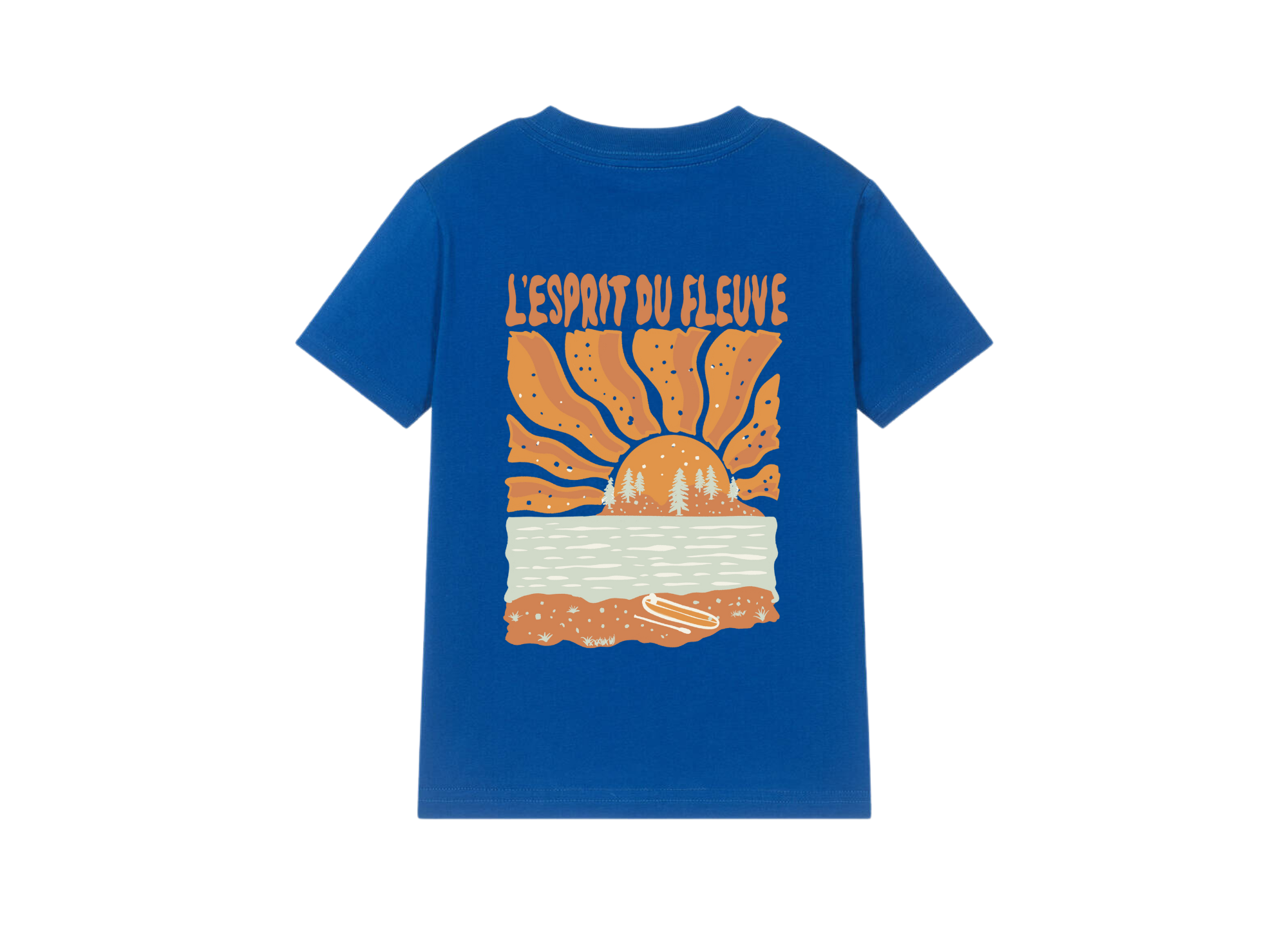 T-Shirt L'ESPRIT DU FLEUVE - fait au Canada - Enfant