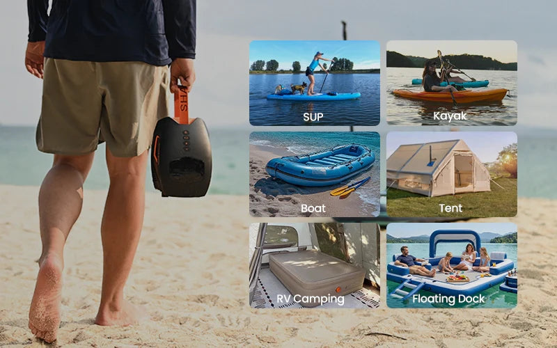 OUTDOOR MASTER - Shark 3 MINI - Battery-Powered Electric Pump