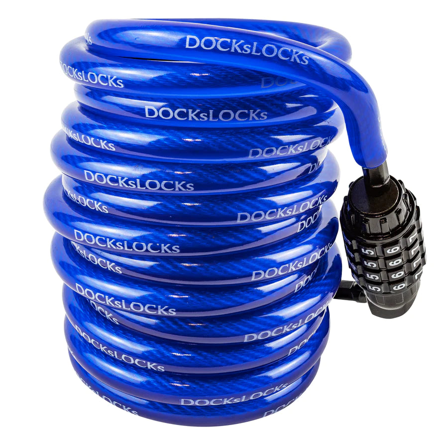 DOCKLOCKS - 15 foot combination padlock 