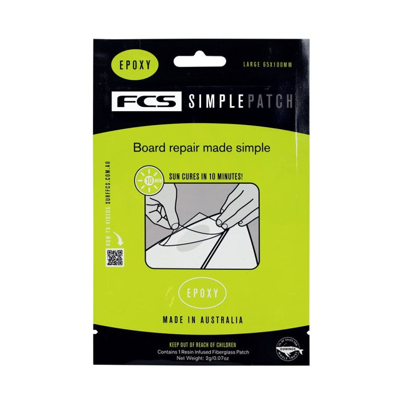 FCS - Simple Patch - Kit de réparation pour planche rigide