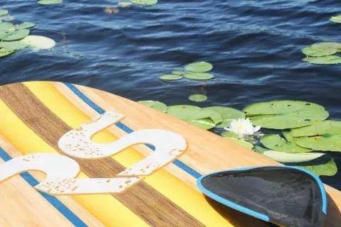 RAVE- Bamboo Soft Top 10'8'' - Kit Complet - {{ SUP Montreal }}
