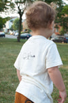 T-Shirt bamboo SUP MTL fait au Canada - Enfant - Petit défaut d'impression - {{ SUP Montreal }}